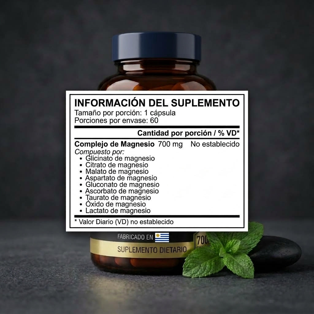 Complejo de Magnesio 12 en 1 - Vortium