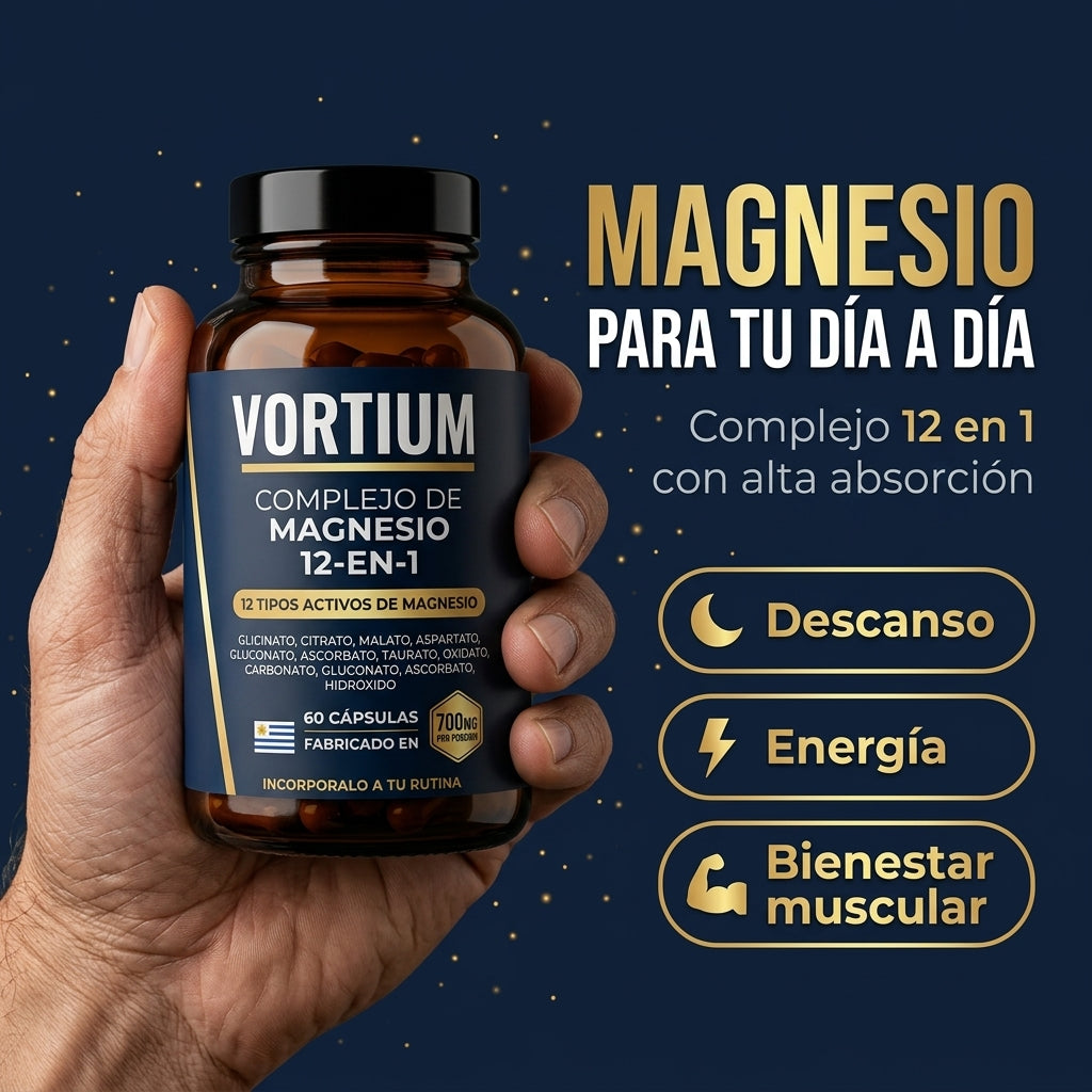 Complejo de Magnesio 12 en 1 - Vortium