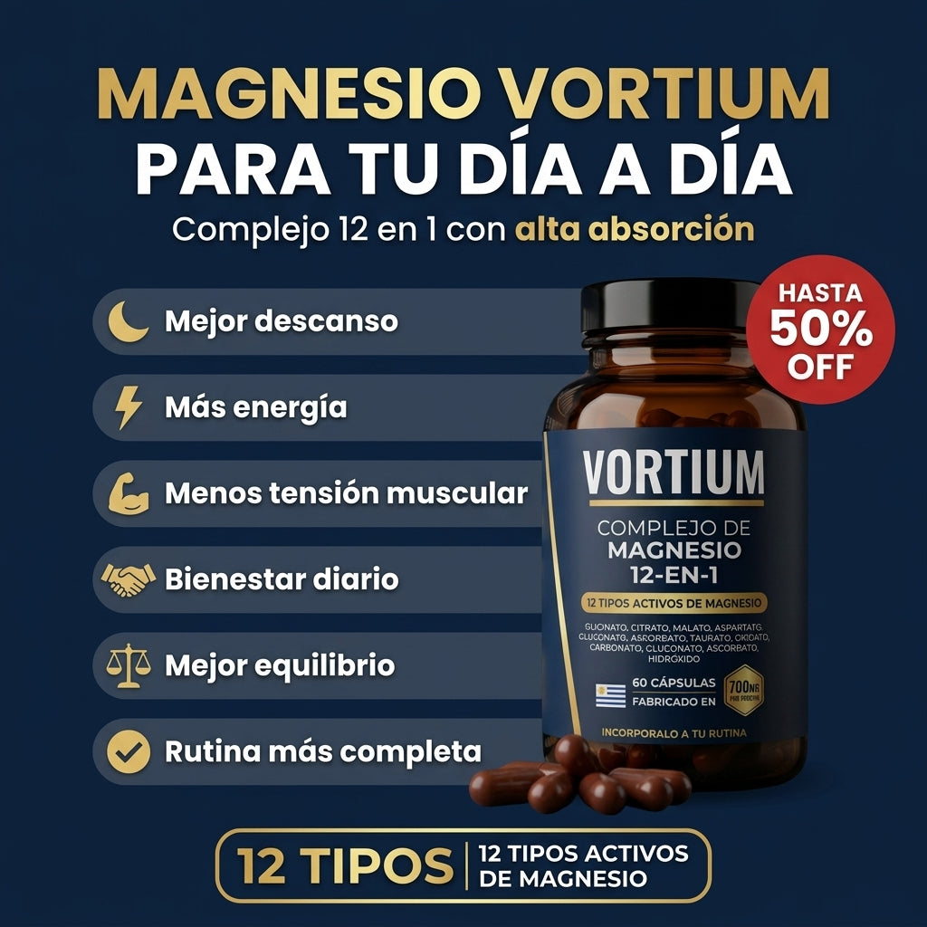 Complejo de Magnesio 12 en 1 - Vortium