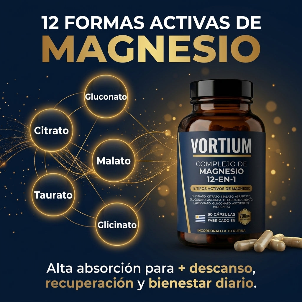 Complejo de Magnesio 12 en 1 - Vortium